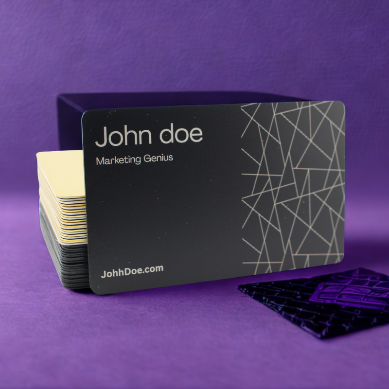 Metal Digital nfc cards